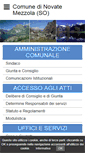 Mobile Screenshot of comune.novatemezzola.so.it